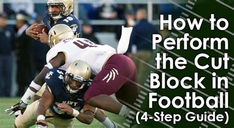 what is a cut block in football and how does it reflect the strategy of a team?